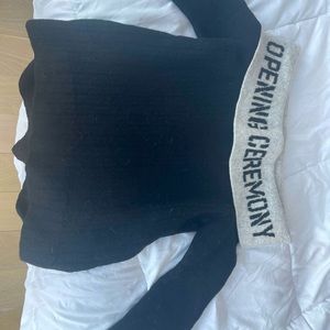 Wool Opening Ceremony off the shoulder top